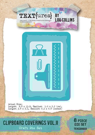 Text{ures} Beneath the Brambles Die Set Clipboard Coverings Vol.II (TEXCD0003)