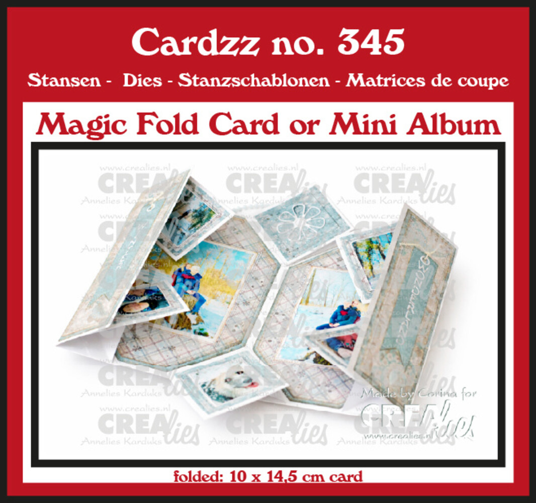 Crealies Cardzz Dies Magic Fold (CLCZ345)