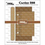 Crealies Cardzz Dies Tools for Die Cut into Mini Album (CLCZ388)