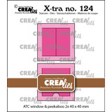 Crealies X-tra Dies ATC Window & Peekaboo (CLXtra124)