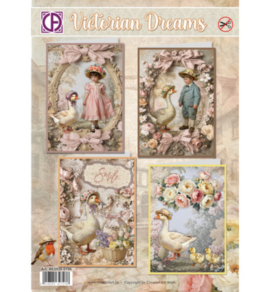 Creatief Art PRE-ORDER Card Kit Victorian Dreams (RE2530-0196)