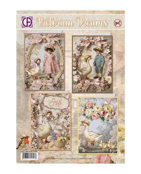 Creatief Art PRE-ORDER Card Kit Victorian Dreams (RE2530-0196)