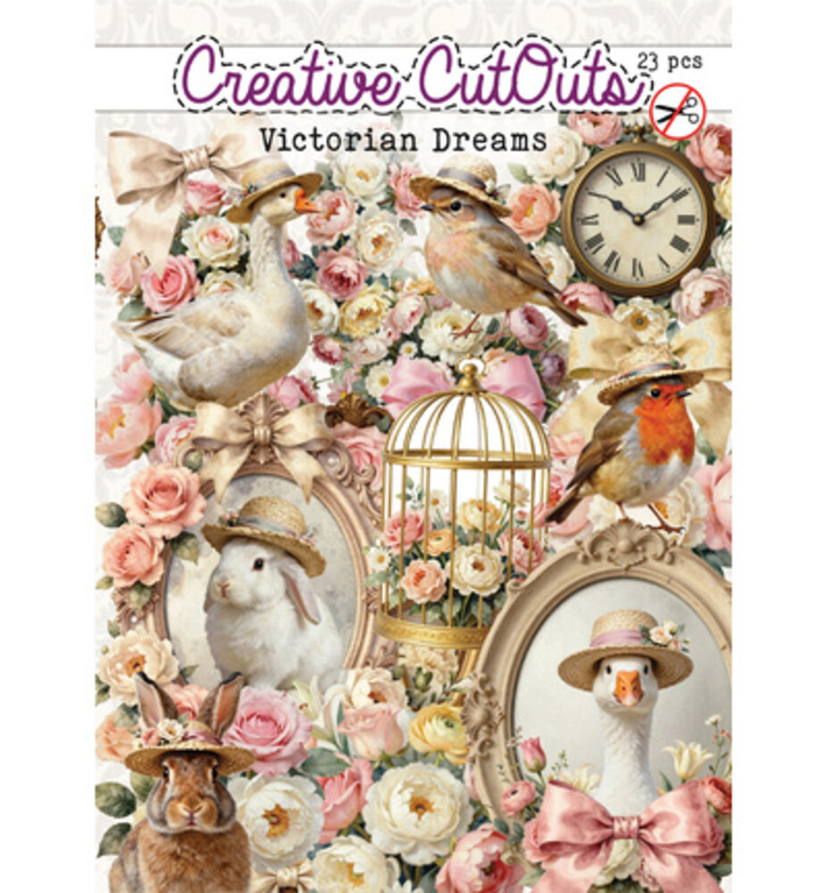 Creatief Art PRE-ORDER Victorian Dreams Die-Cuts Creative CutOuts (CCODC-PLUS-002)