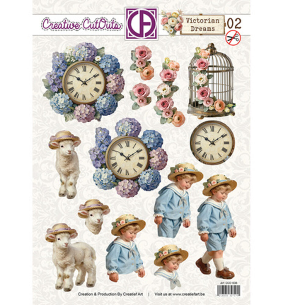 Creatief Art Victorian Dreams 02 Stansvel (CCO-038)
