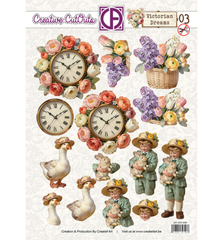 Creatief Art Victorian Dreams 03 Stansvel (CCO-039)