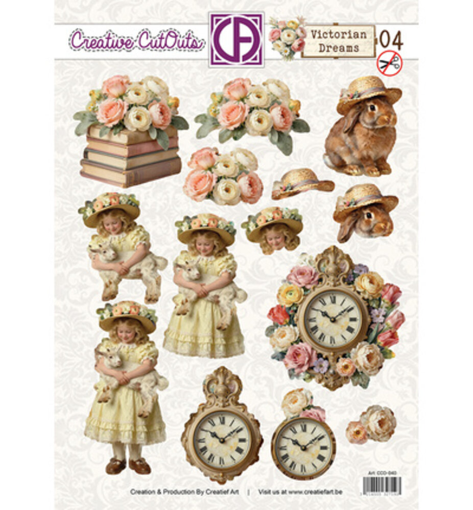 Creatief Art Victorian Dreams 04 Stansvel (CCO-040)