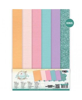 Berrie's Beauties Dragonflies A4 Linen Cardstock Pack (BB-A4-10031)