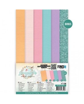 Berrie's Beauties Dragonflies 4K Linen Cardstock Pack (BB-4K-10031)