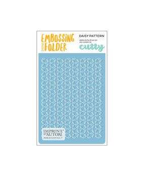 Impronte d'Autore Mini Embossing Folder Daisy Pattern