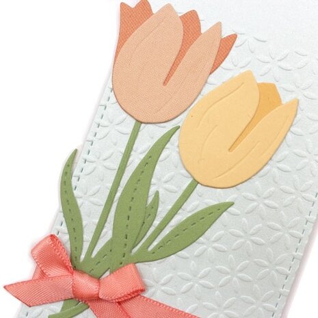 Impronte d'Autore Mini Embossing Folder Daisy Pattern