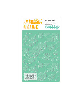 Impronte d'Autore Mini Embossing Folder Branches