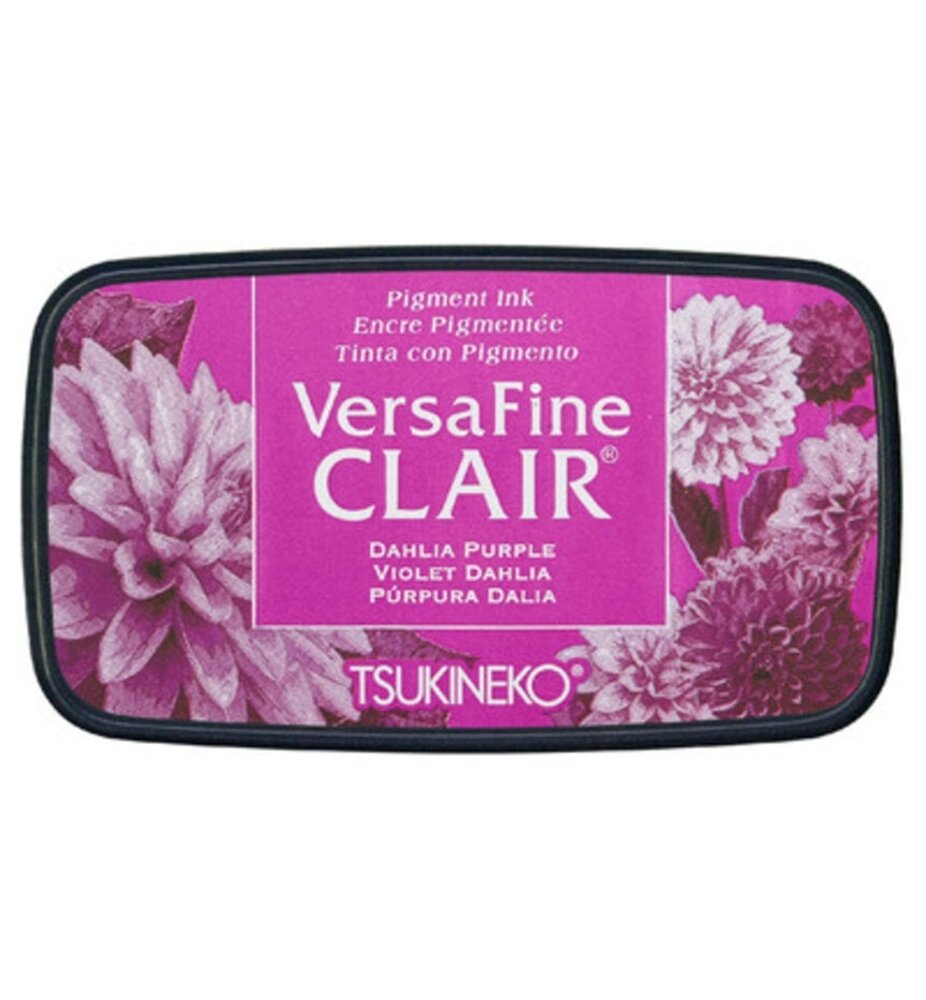 Tsukineko VersaFine Clair Dahlia Purple Ink Pad (VF-CLA-104)