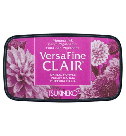 Tsukineko VersaFine Clair Dahlia Purple Ink Pad (VF-CLA-104)