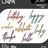 Sizzix Thinlits Die Set Handwritten Celebrate (660215)