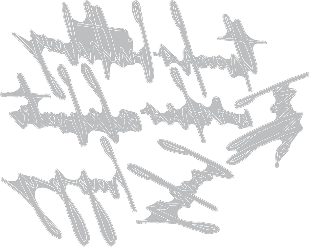 Sizzix Thinlits Die Set Handwritten Celebrate (660215)