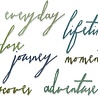 Sizzix Thinlits Die Set Handwritten Journey (660217)