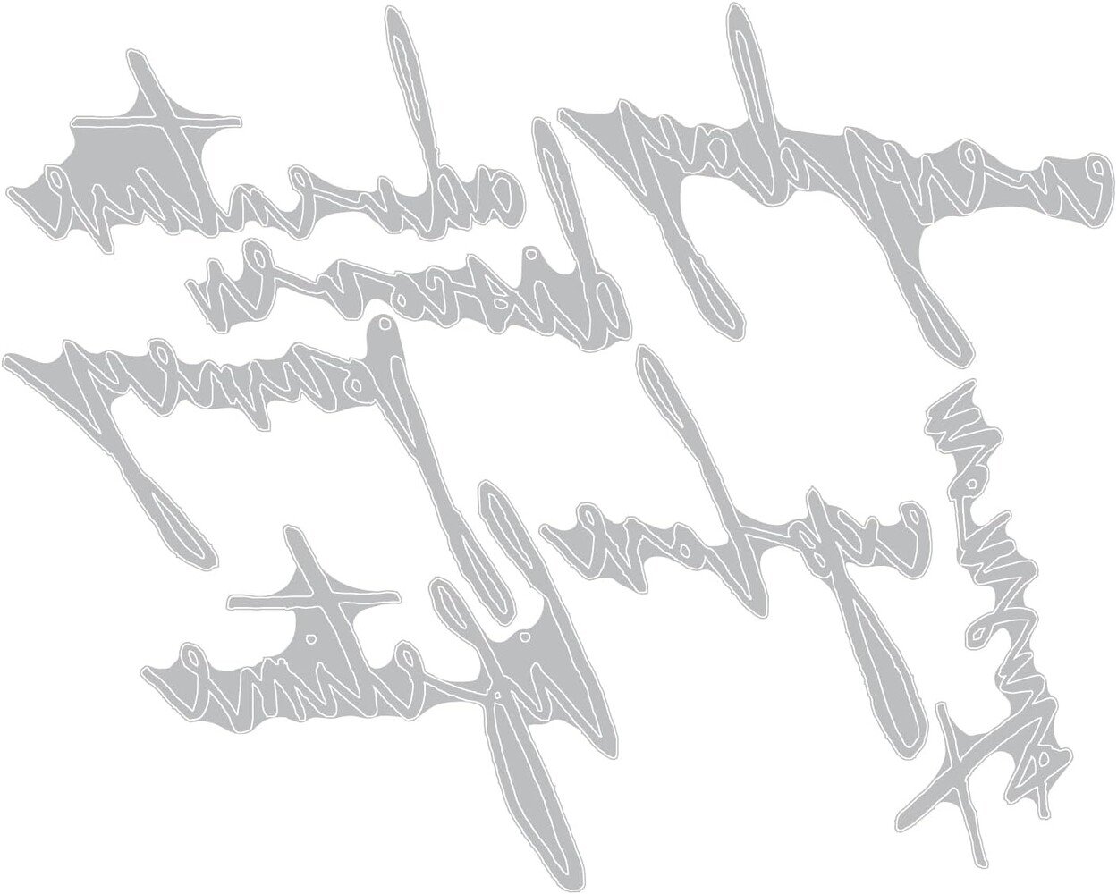 Sizzix Thinlits Die Set Handwritten Journey (660217)