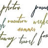 Sizzix Thinlits Die Set Handwritten Vacation (661286)