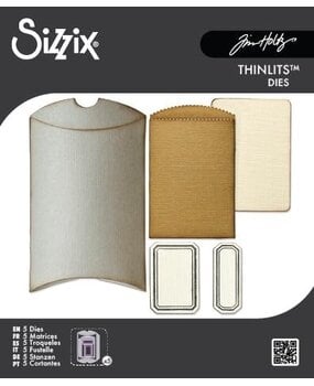 Sizzix Thinlits Die Set Vault Pillow Box + Bag (666568)