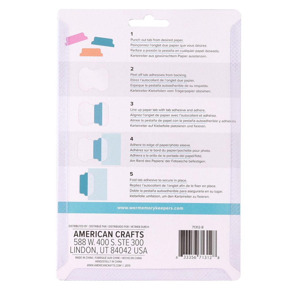 We R Memory Keepers File TAB Punch (71312-8)