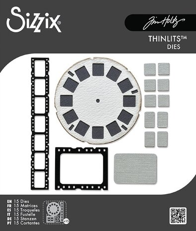 Sizzix Thinlits Die Set Vault Picture Show (666602)