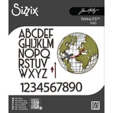 Sizzix Thinlits Die Set Vault World Travel (666606)