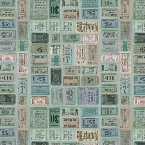 Idea-ology PRE-ORDER Tim Holtz Palette Collection 12x12 Inch Teal (TH94461)