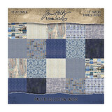 Idea-ology Tim Holtz Palette Collection 12x12 Inch Indigo (TH94462)