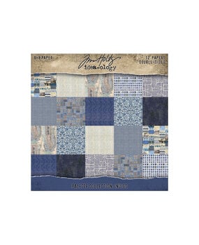 Idea-ology PRE-ORDER Tim Holtz Palette Collection 8x8 Inch Indigo (TH94476)