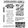 Stampers Anonymous Cling Stamps Random Quotes (CMS182)