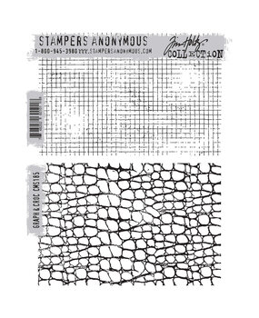 Stampers Anonymous Cling Stamps Graph & Croc (CMS185)