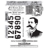 Stampers Anonymous Cling Stamps Purveyor (CMS187)