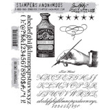 Stampers Anonymous Cling Stamps Typography (CMS188)