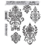 Stampers Anonymous Cling Stamps Distress Damask (CMS190)