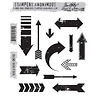 Stampers Anonymous Cling Stamps Here & There (CMS192)