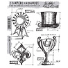 Stampers Anonymous Cling Stamps High Society Blueprints (CMS193)