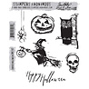 Stampers Anonymous Cling Stamps Carved Halloween (CMS197)