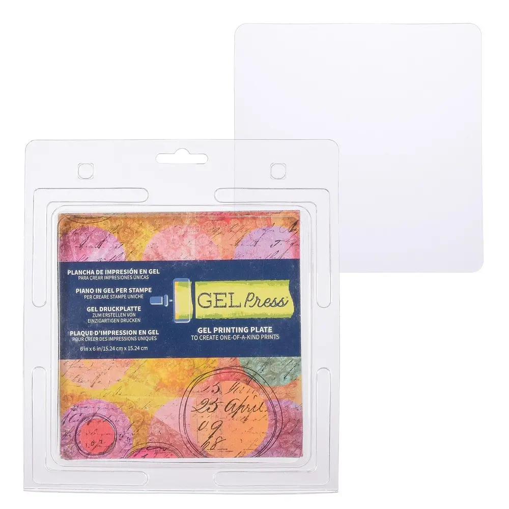 Gel Press Gel Printing Plate 6x6 Inch (GEL10800)