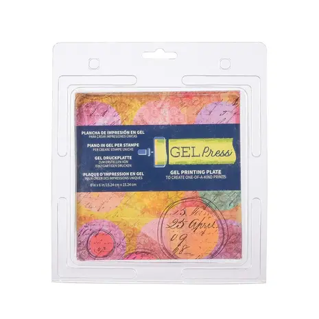 Gel Press Gel Printing Plate 6x6 Inch (GEL10800)
