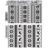 Stampers Anonymous Cling Stamps Holiday Knits (CMS206)