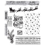Stampers Anonymous Cling Stamps Christmas Nostalgia (CMS207)