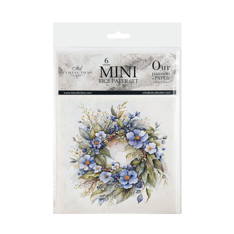 ITD Collection 6x6 Inch Rice Paper Set (RSM 123)