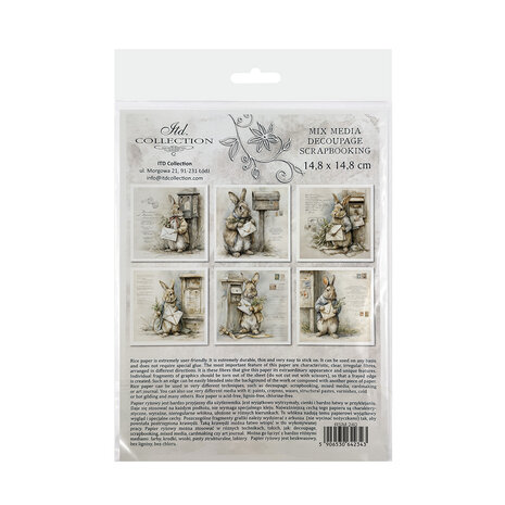 ITD Collection 6x6 Inch Rice Paper Set (RSM 240)