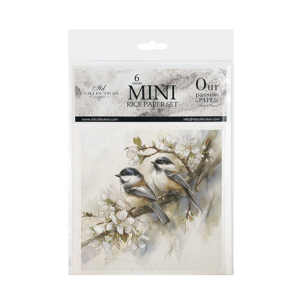 ITD Collection 6x6 Inch Rice Paper Set (RSM 243)
