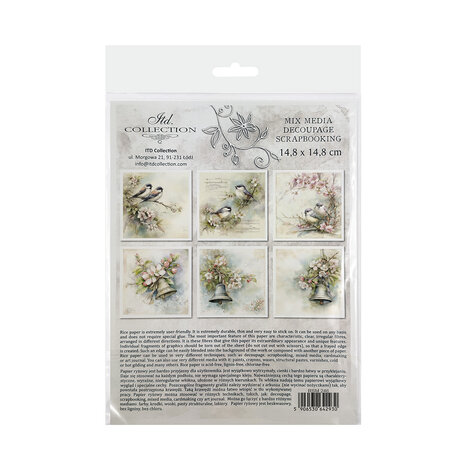 ITD Collection 6x6 Inch Rice Paper Set (RSM 246) ITD Collection 6x6 Inch Rice Paper Set (RSM 246)