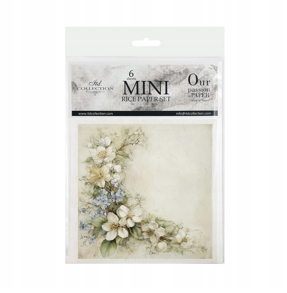 ITD Collection 6x6 Inch Rice Paper Set (RSM 249)