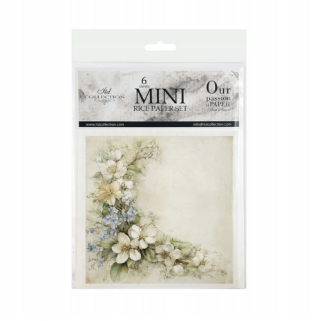 ITD Collection 6x6 Inch Rice Paper Set (RSM 249)