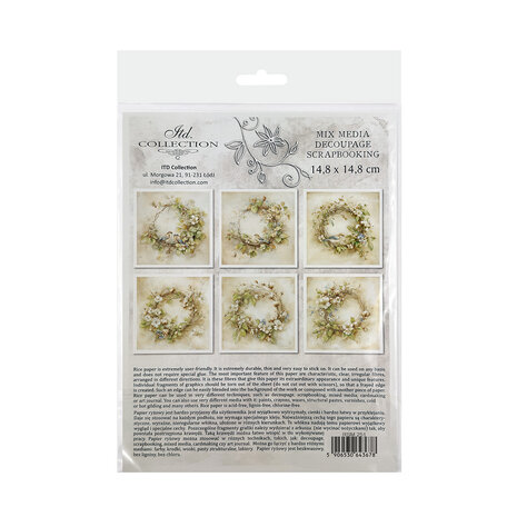 ITD Collection 6x6 Inch Rice Paper Set (RSM 251)