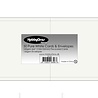HobbyGross Storage Cards & Envelopes 6x6 Inch Pure White (SS136)