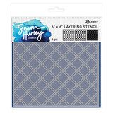 Simon Hurley Create PRE-ORDER Trellis 6x6 Inch Masking Stencils (HUS87908)